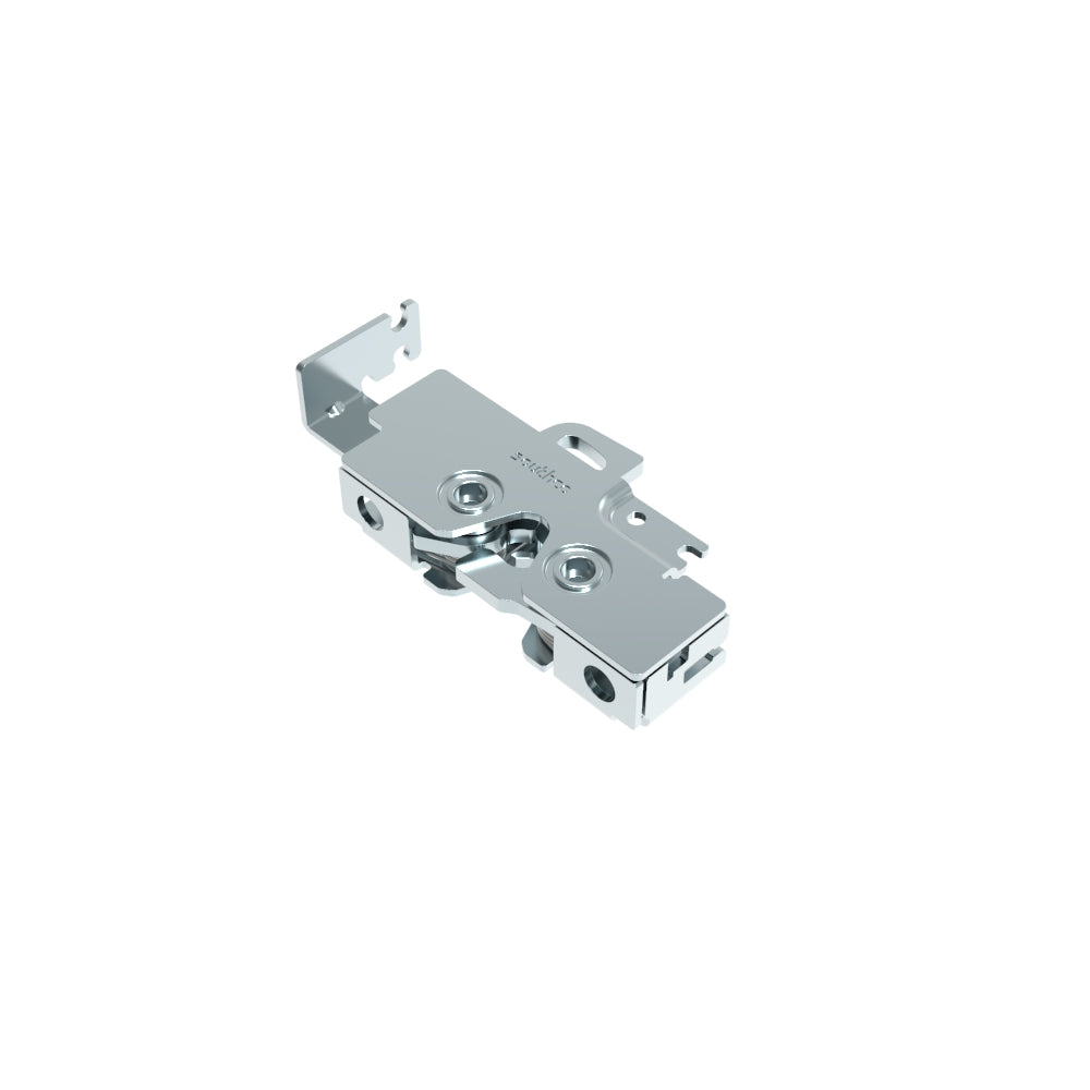 Rotary Push-to-Close Latch, Medium Size, Single Stage, Bottom