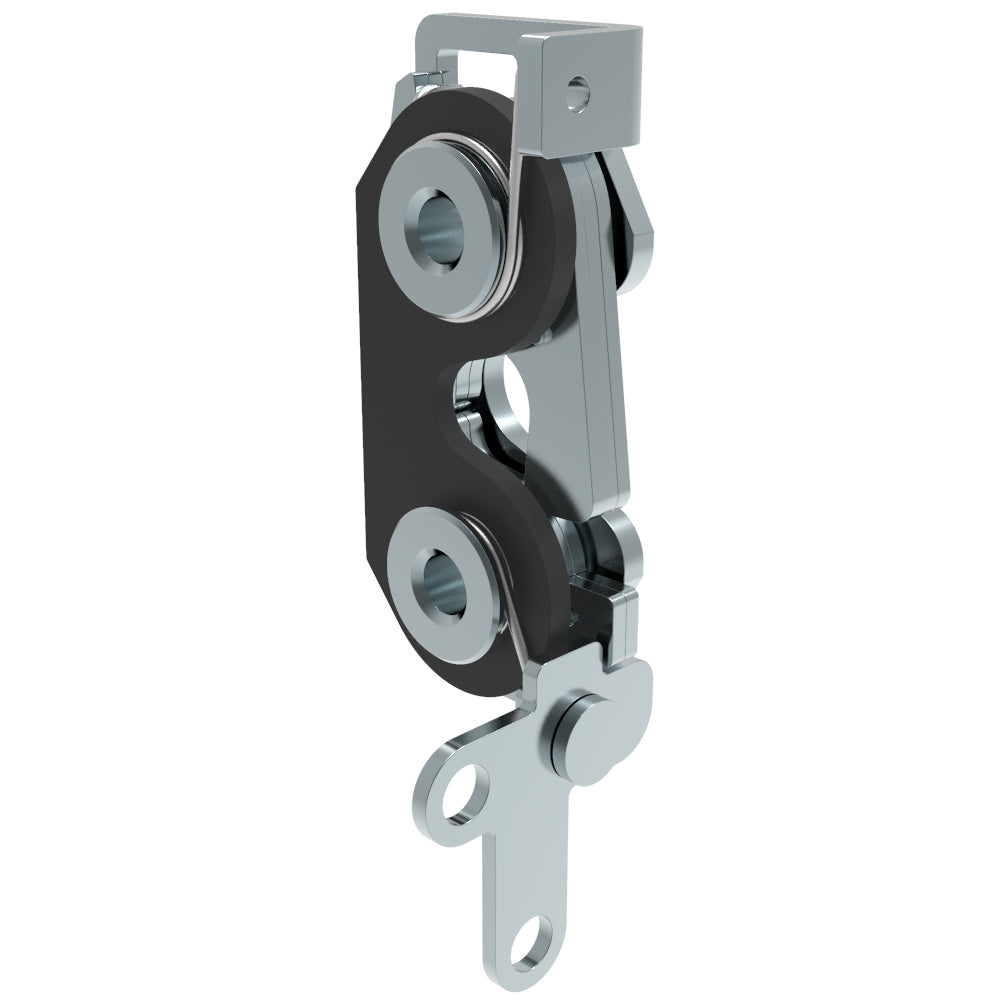 Rotary Push-to-Close Latch, Large Size, Single Stage