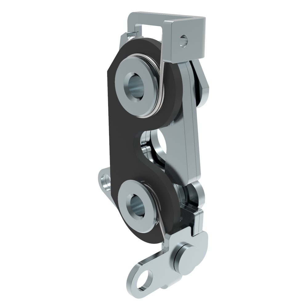 Rotary Push-to-Close Latch, Large Size, Single Stage