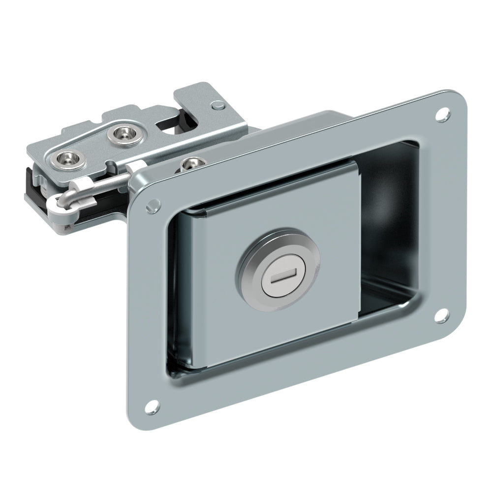 R4-82-612-10 | Rotary Push-to-Close Latch, Paddle Actuated, Single Stage