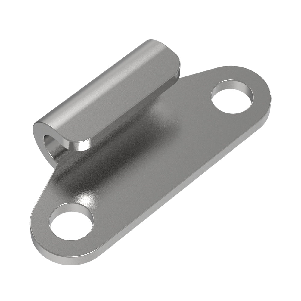 TL-17-201-52 | Toggle Style Draw Latch, Keeper, Steel, Zinc Plate, Bright chromate
