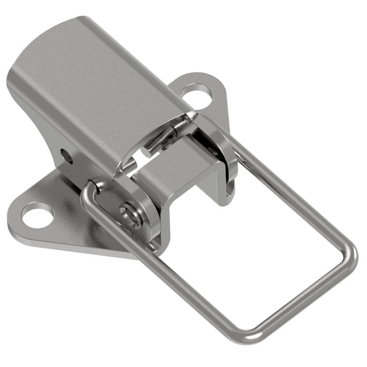 TL-20-101-52 | Toggle Style Draw Latch, Small Size, Exposed Mount, Steel, Zinc Plate, Bright chromate