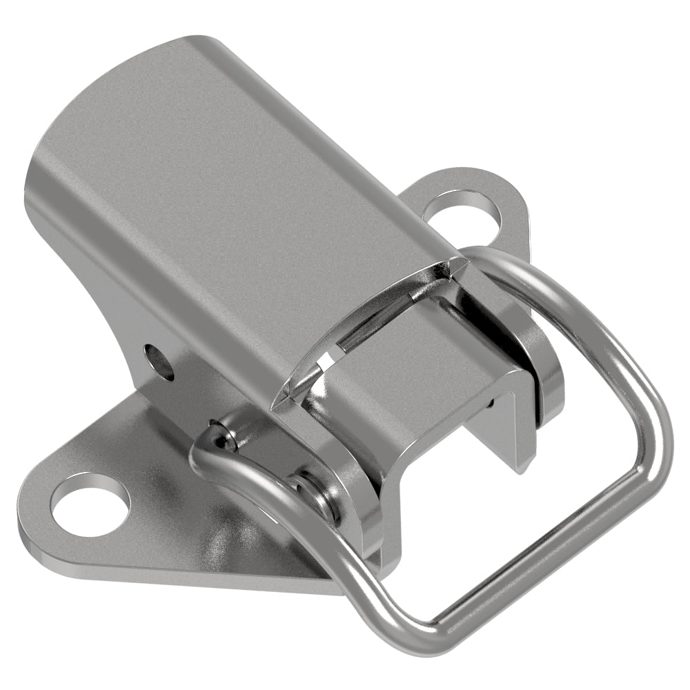 TL-20-102-07 | Toggle Style Draw Latch, Small Size, Exposed Mount, Stainless Steel, Passivated