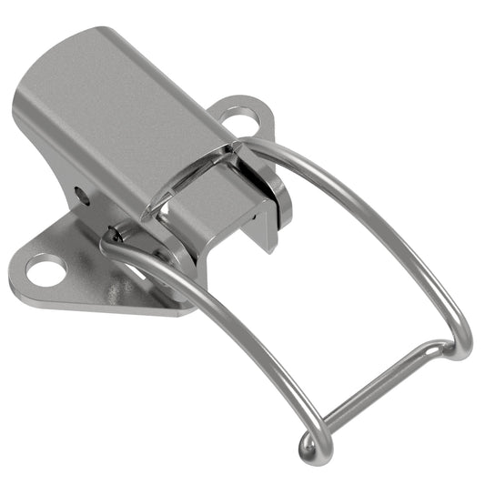 TL-20-104-07 | Toggle Style Draw Latch, Small Size, Exposed Mount, Stainless Steel, Passivated