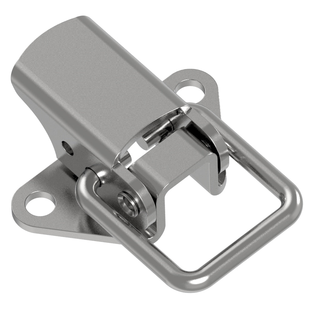 TL-20-106-07 | Toggle Style Draw Latch, Small Size, Exposed Mount, Stainless Steel, Passivated