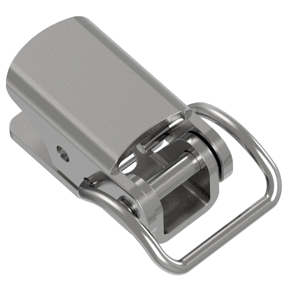 TL-20-202-07 | Toggle Style Draw Latch, Small Size, Concealed Mount, Stainless Steel, Passivated