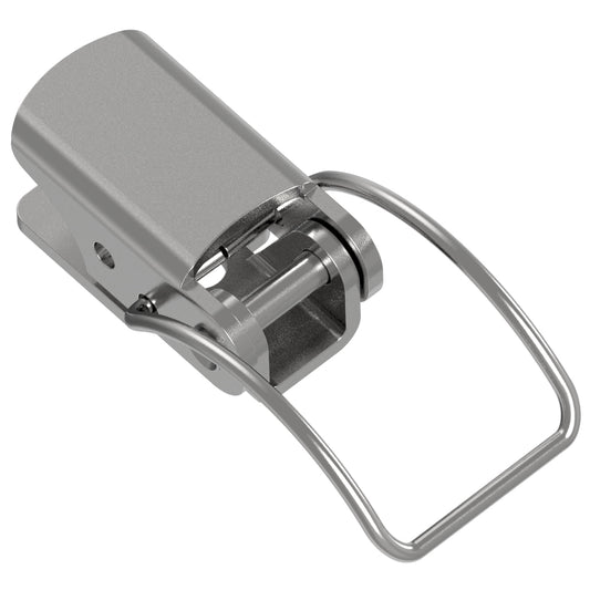 TL-20-203-07 | Toggle Style Draw Latch, Small Size, Concealed Mount, Stainless Steel, Passivated