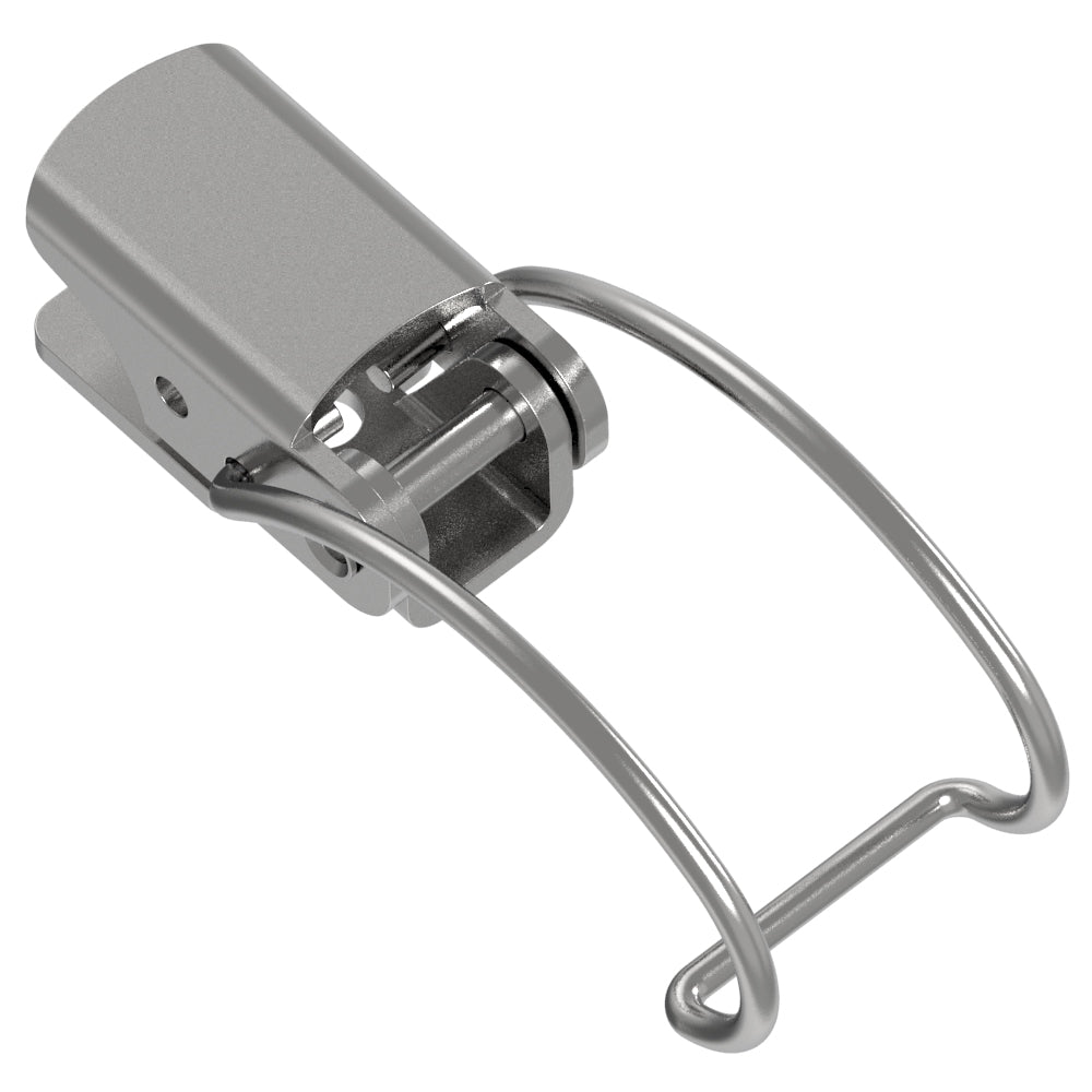 TL-20-205-07 | Toggle Style Draw Latch, Small Size, Concealed Mount, Stainless Steel, Passivated