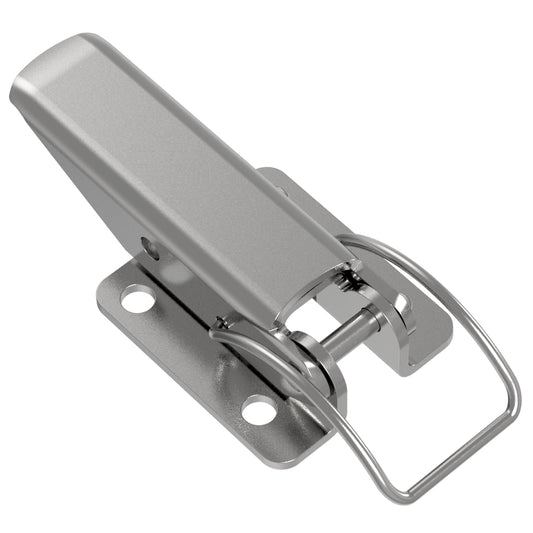 TL-40-103-52 | Toggle Style Draw Latch, Medium Size, Exposed Mount, Steel, Zinc Plate, Bright chromate
