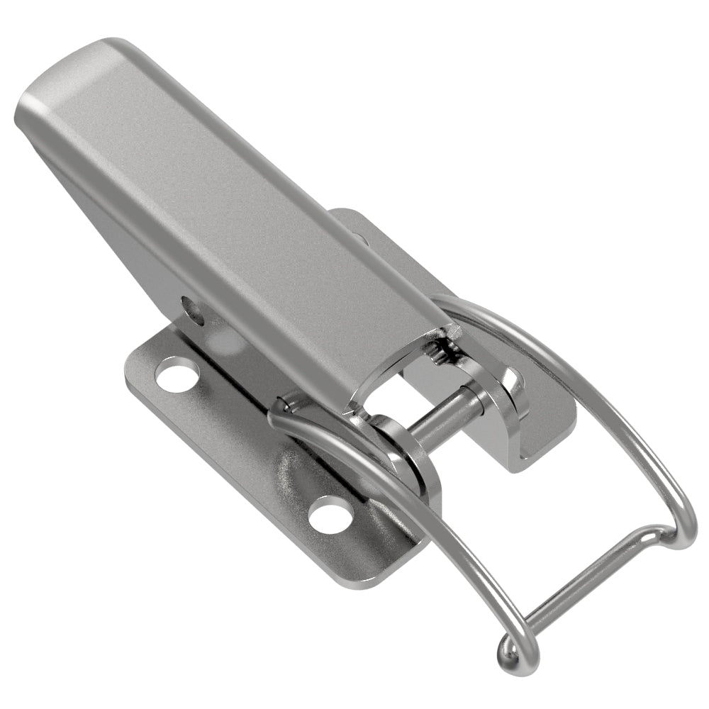 TL-40-104-07 | Toggle Style Draw Latch, Medium Size, Exposed Mount, Stainless Steel, Passivated