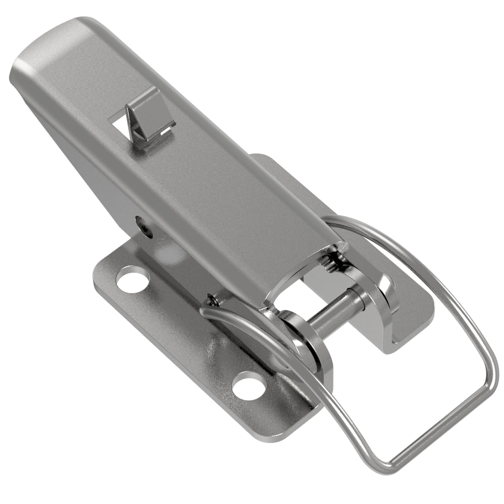 TL-40-113-07 | Toggle Style Draw Latch, Medium Size, Exposed Mount, Stainless Steel, Passivated
