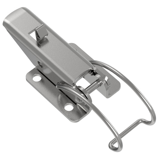 TL-40-115-07 | Toggle Style Draw Latch, Medium Size, Exposed Mount, Stainless Steel, Passivated