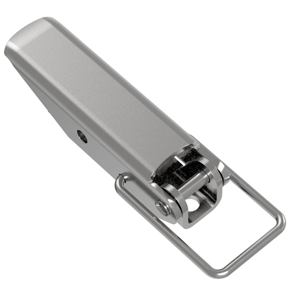 TL-40-201-07 | Toggle Style Draw Latch, Medium Size, Exposed Mount, Stainless Steel, Passivated