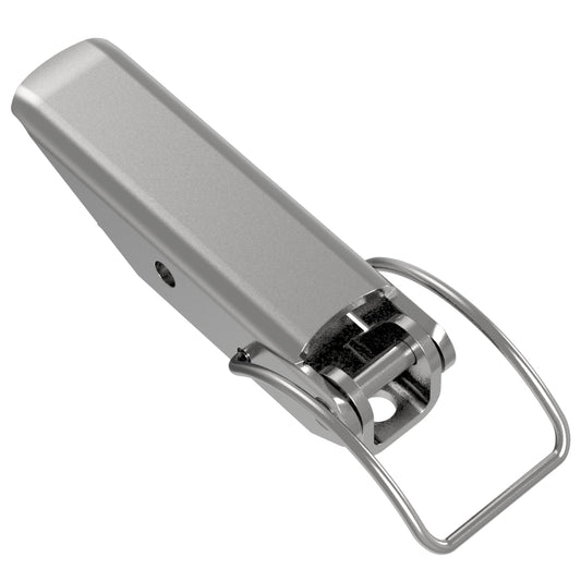 TL-40-203-52 | Toggle Style Draw Latch, Medium Size, Concealed Mount, Steel, Zinc Plate, Bright chromate