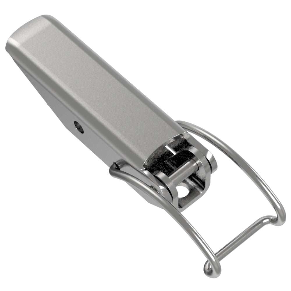 TL-40-204-07 | Toggle Style Draw Latch, Medium Size, Concealed Mount, Stainless Steel, Passivated