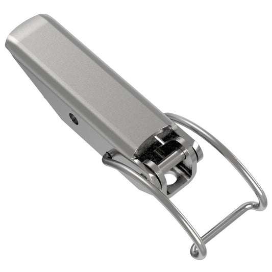 TL-40-204-52 | Toggle Style Draw Latch, Medium Size, Concealed Mount, Steel, Zinc Plate, Bright chromate
