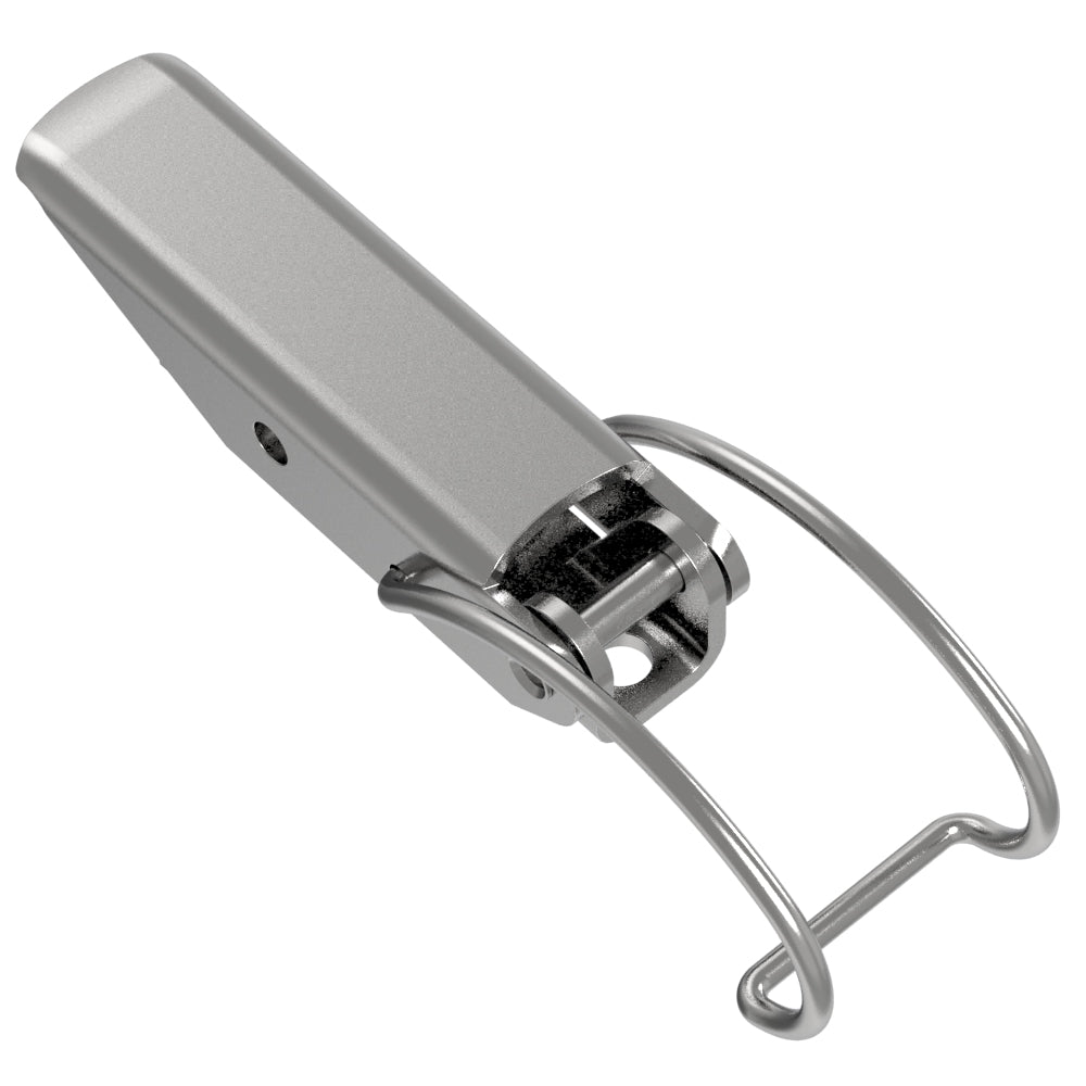 TL-40-205-07 | Toggle Style Draw Latch, Medium Size, Concealed Mount, Stainless Steel, Passivated