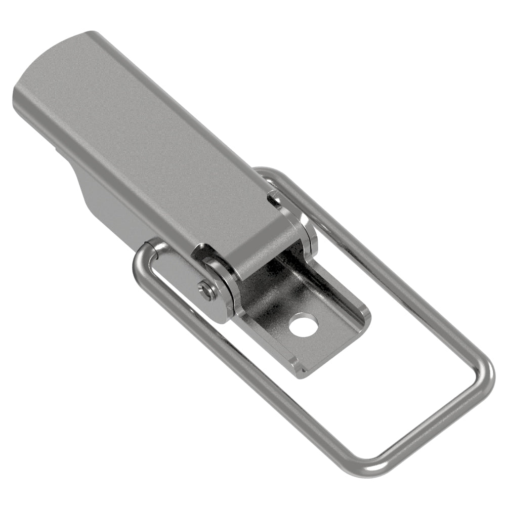 TL-50-201-07 | Toggle Style Draw Latch, Medium Size, Concealed Mount, Steel, Zinc Plate, Bright chromate