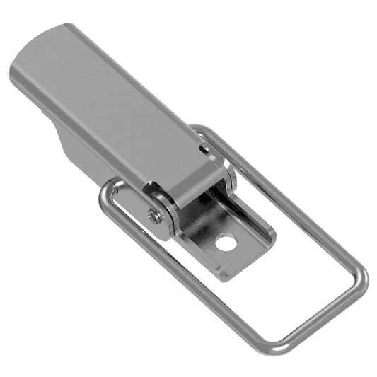 TL-50-201-07 | Toggle Style Draw Latch, Medium Size, Concealed Mount, Steel, Zinc Plate, Bright chromate