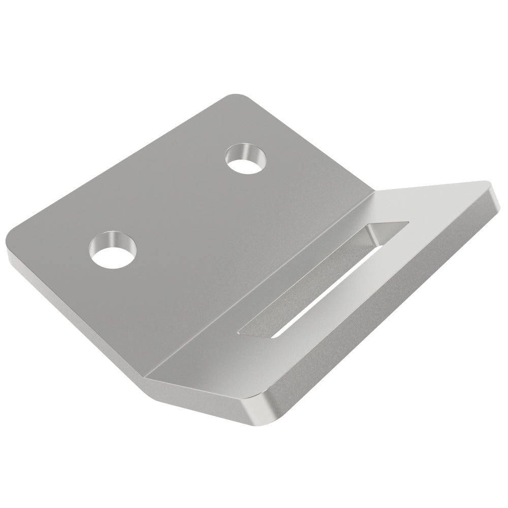 V2-0018-52 | Draw Latch, Keeper, Steel, Zinc Plate, Bright chromate