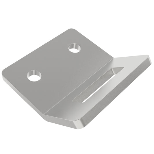 V2-0018-52 | Draw Latch, Keeper, Steel, Zinc Plate, Bright chromate