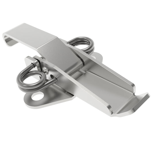 V2-0025-52 | Draw Latch, No Restriction, Short Blade, Steel, Zinc Plate, Bright chromate