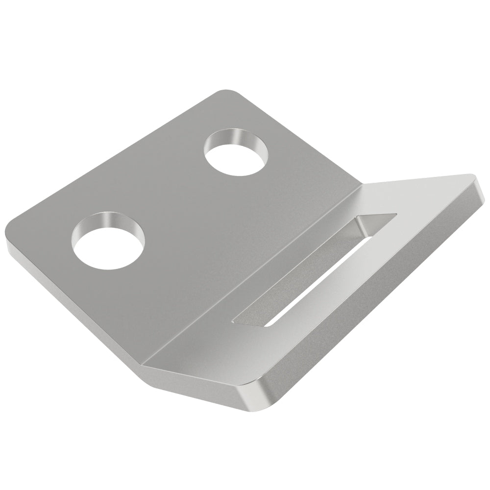 V2-0054-52 | Draw Latch, Keeper, Steel, Zinc Plate, Bright chromate