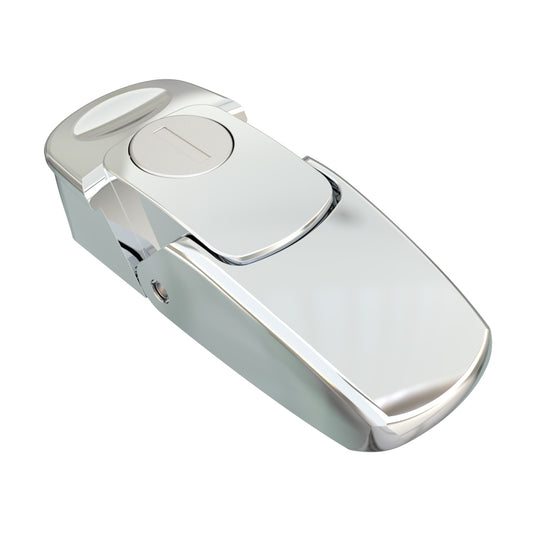 V7-10-115-50 | Draw Latch, Key Locking, Small Size, Zinc Alloy, Chrome Plated, Satin