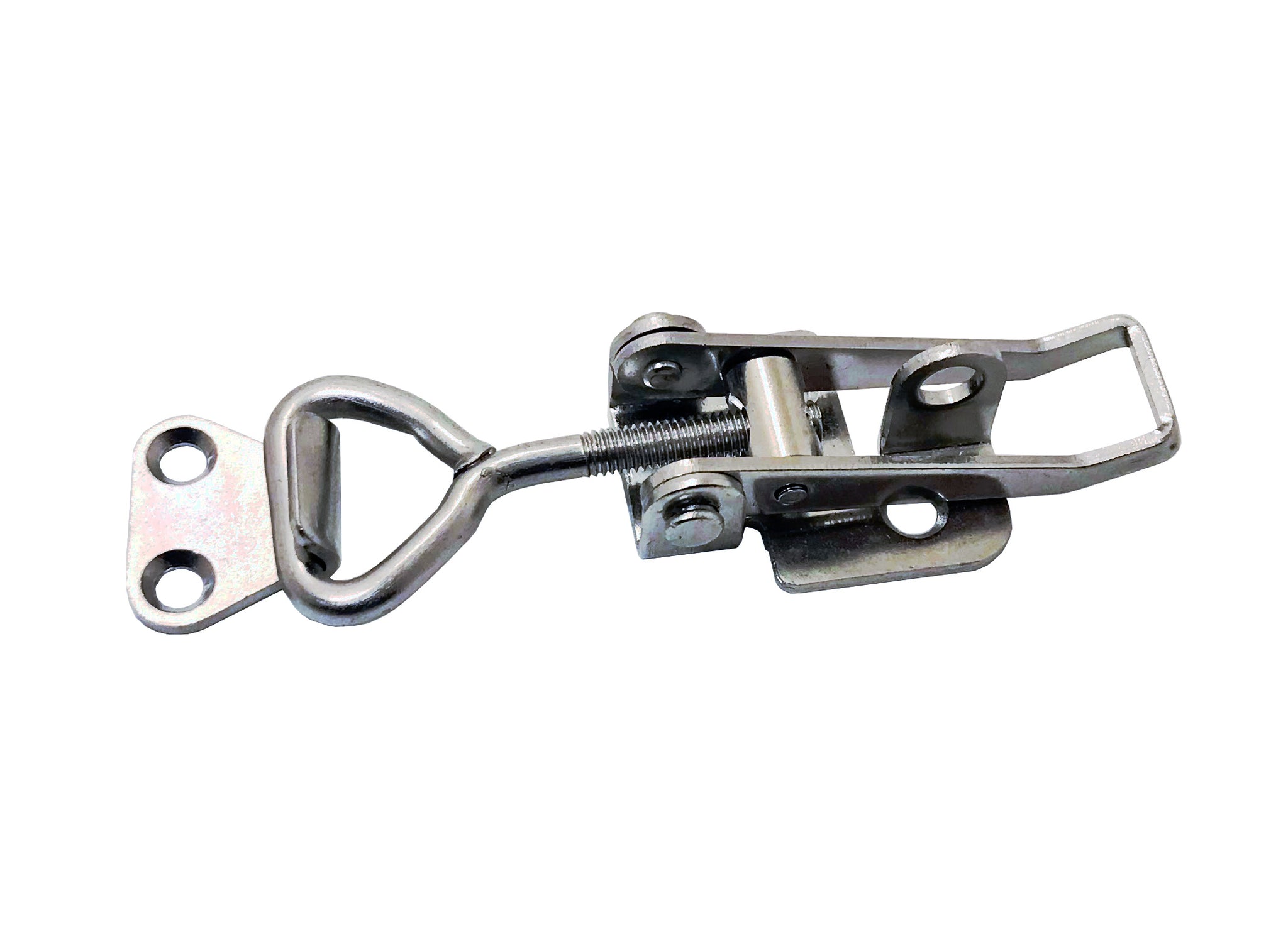 Small Adjustable Padlocking Draw Latch for Toolboxes and Enclosures