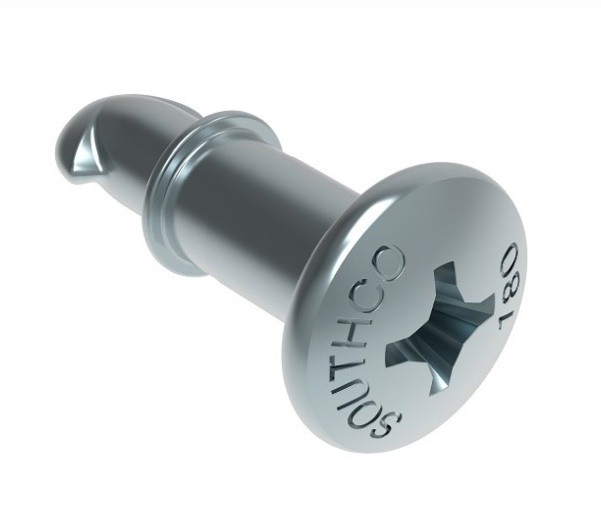 Southco Oval Head Phillips Recess Quarter-Turn Stud