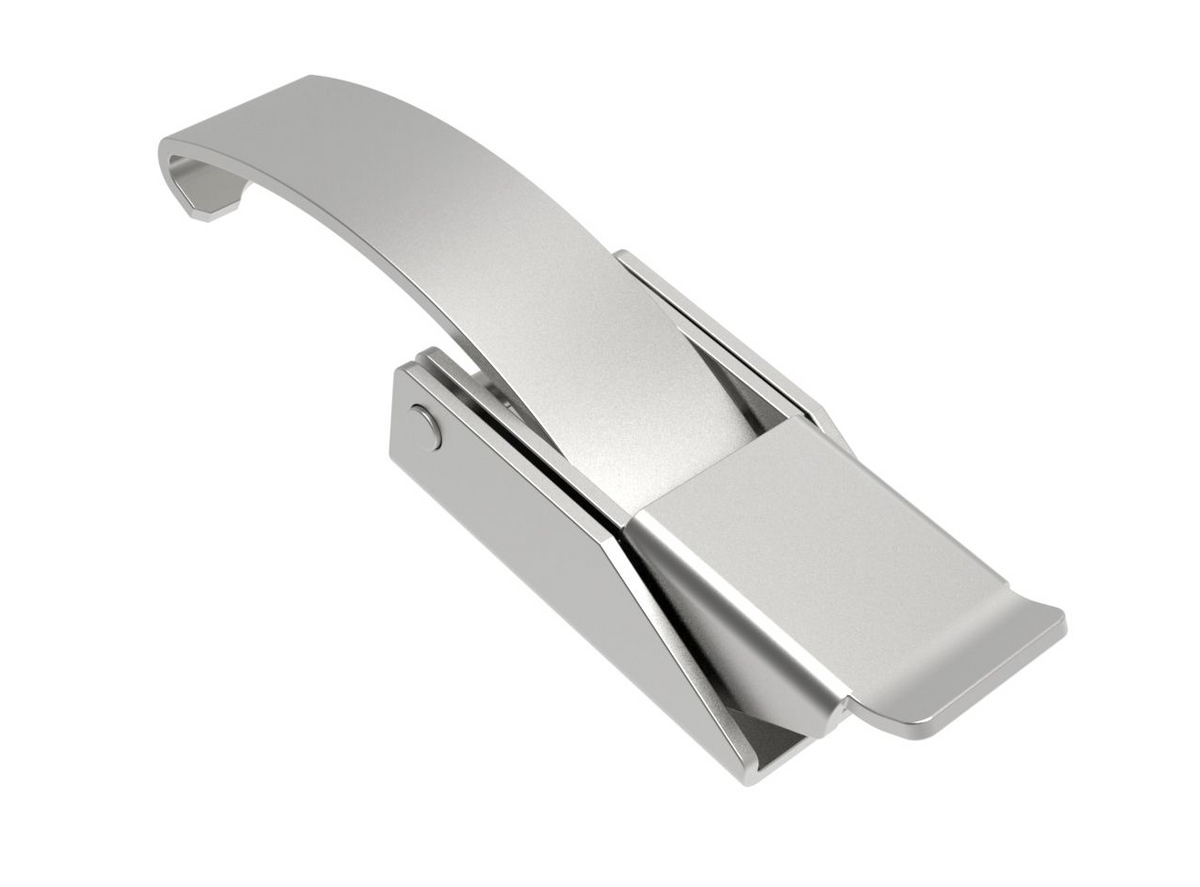 Miniature Draw Latch, 97-30 Series, Passivated Stainless Steel