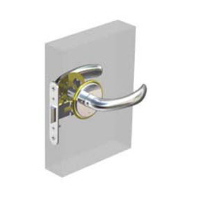 Cabin Door Latch Set, Left/Out Swing Style