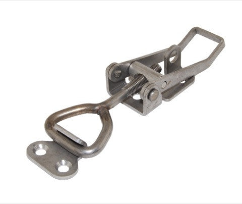 Large Size Adjustable Padlocking Draw Latch for Toolboxes and Enclosures